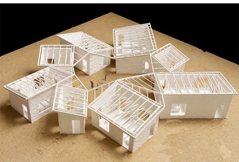 空間筑夢 2018級環(huán)境設計班建筑模型制作教學成果展