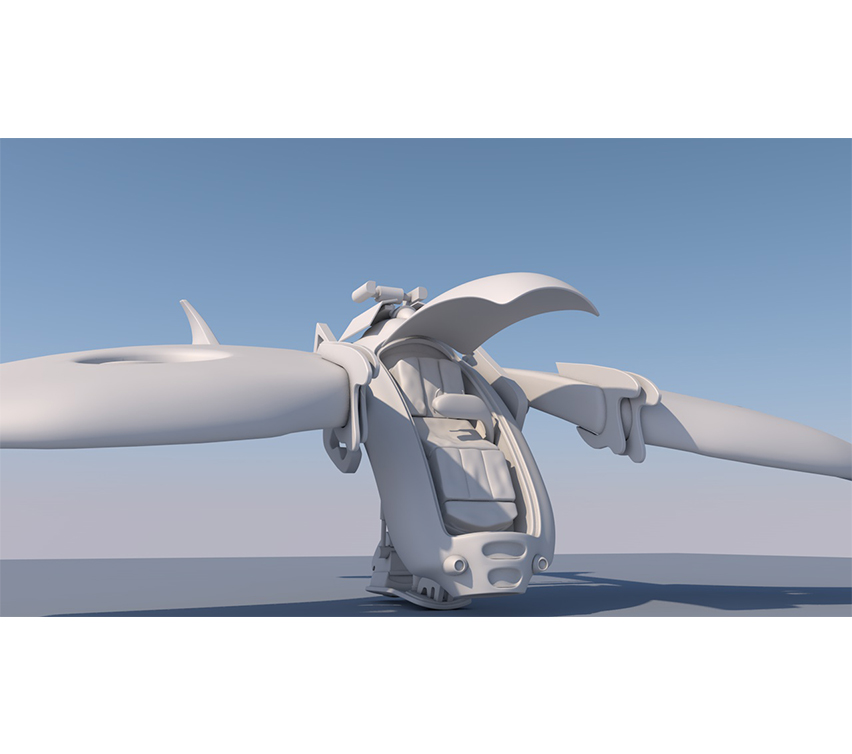創(chuàng)意飛行器3D模型設計圖下載指南 開啟交通設計的未來篇章